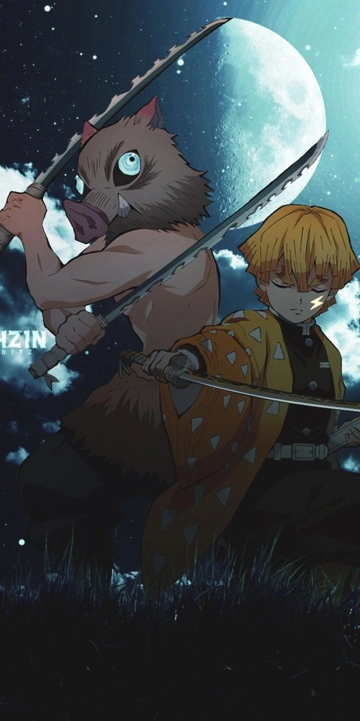 Lộ diện Inosuke Demon Slayer real face