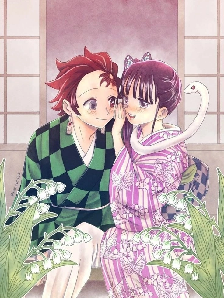 Bộ ảnh nóng bỏng Hentai Tanjiro x Kanao