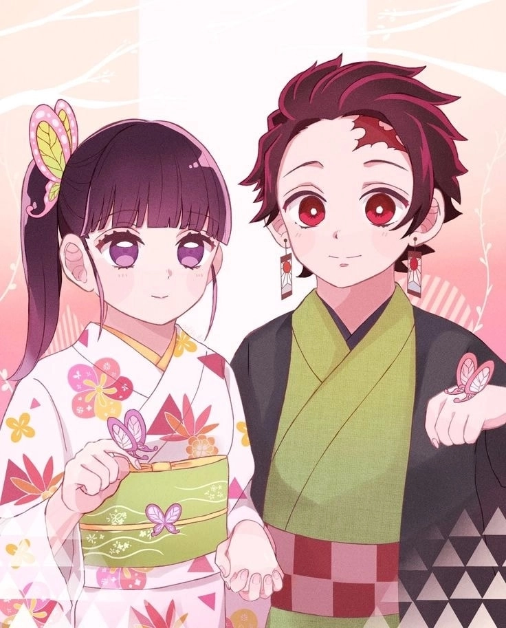Tác phẩm đẹp về Kanao and Tanjiro fanart