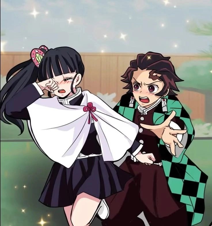 Khoảnh khắc tương tác Kanao Nezuko đẹp lạ