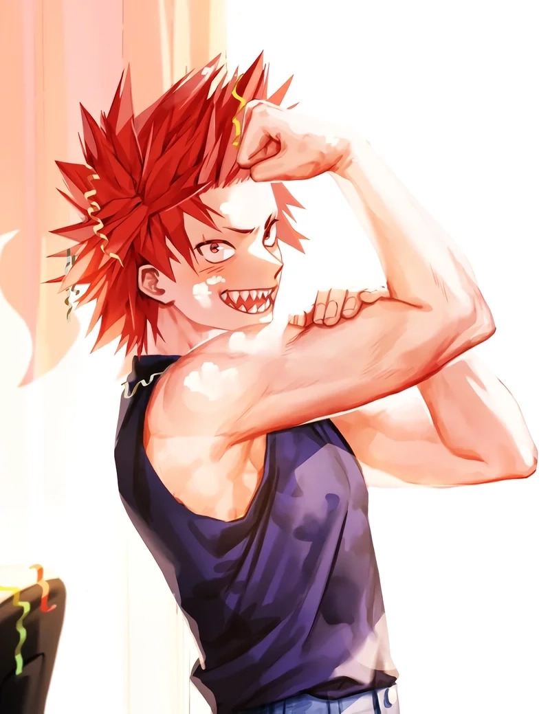 Eijiro Kirishima bộc lộ chất chiến binh