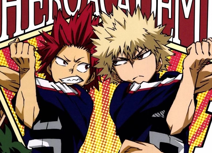 Bakugou X Kirishima bùng nổ chemistry ấn tượng