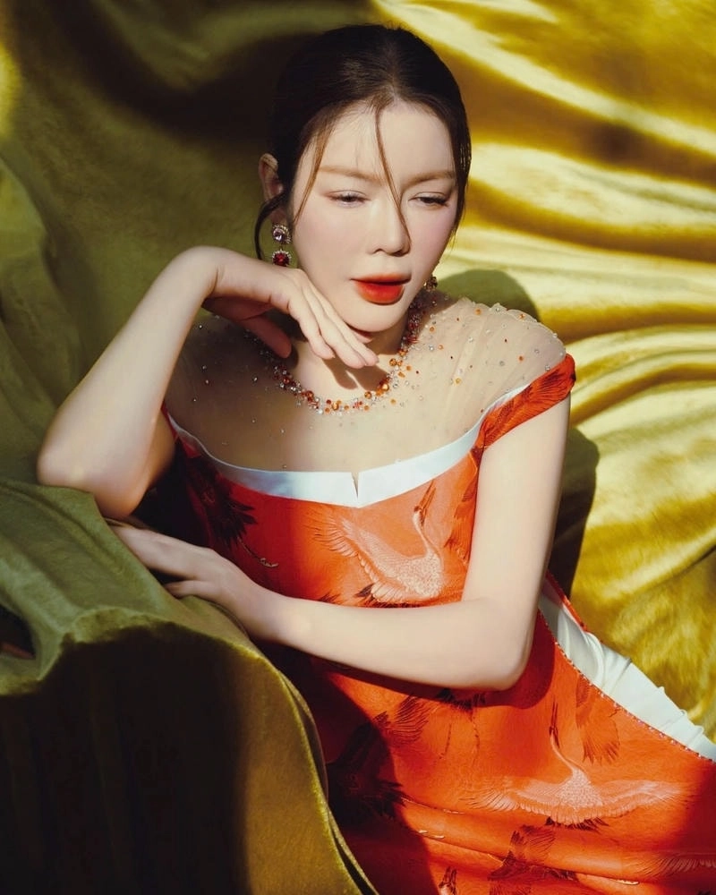 Vẻ đẹp quyến rũ của Lý Nhã Kỳ