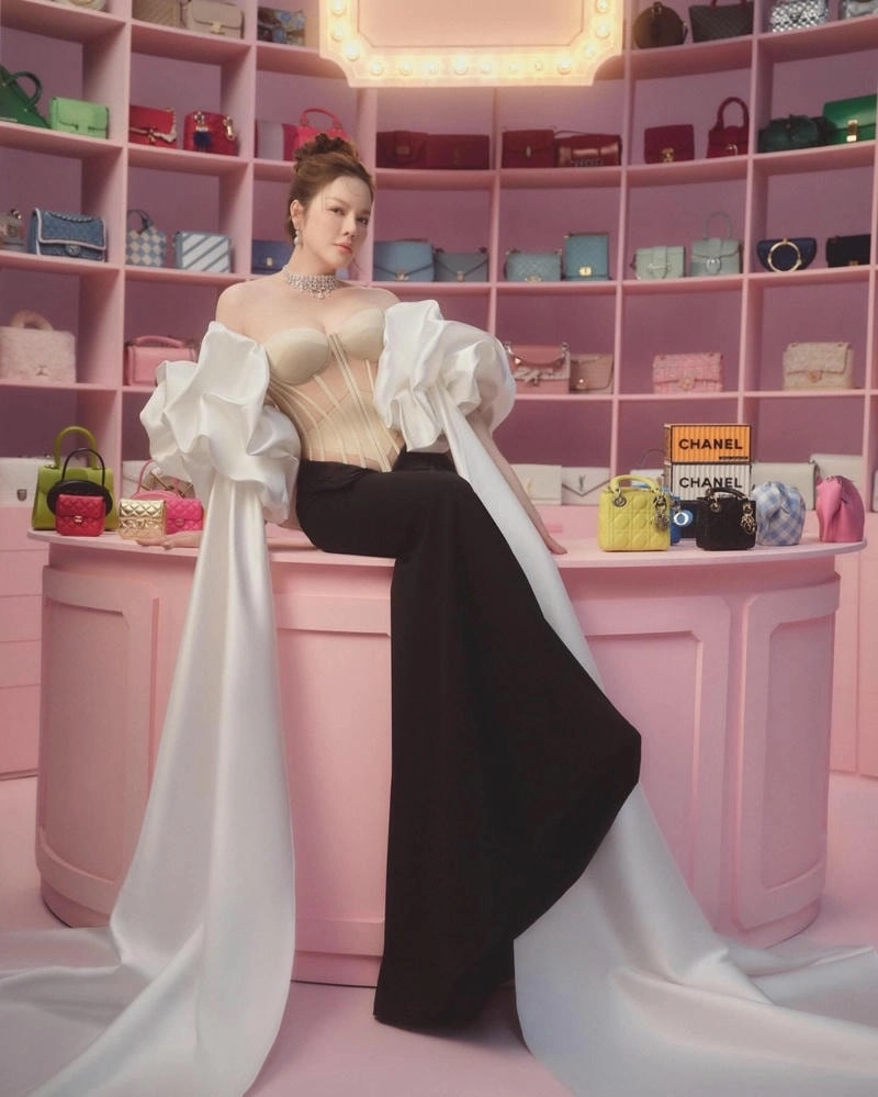 Gương mặt xinh đẹp Lý Nhã Kỳ trẻ