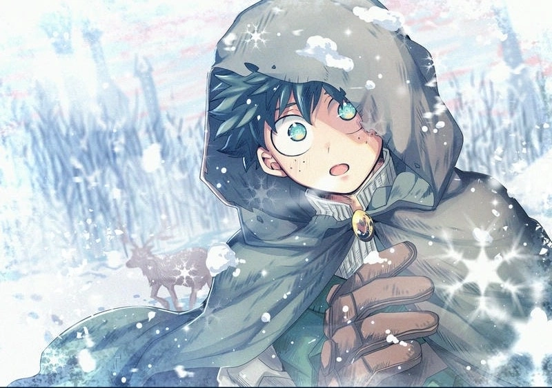 Chân dung mạnh mẽ của Izuku Midoriya