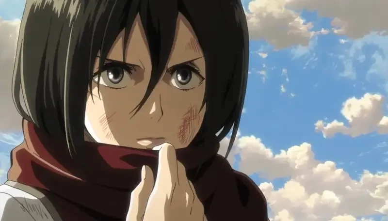Chân dung chiến binh Attack On Titan Mikasa Ackerman