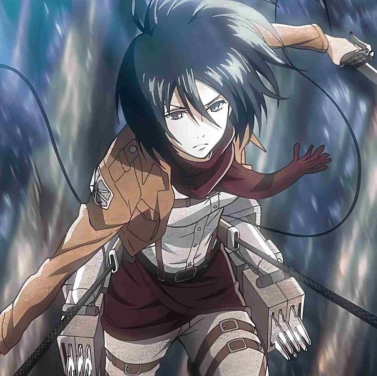 Trận đấu căng thẳng Mikasa vs Annie