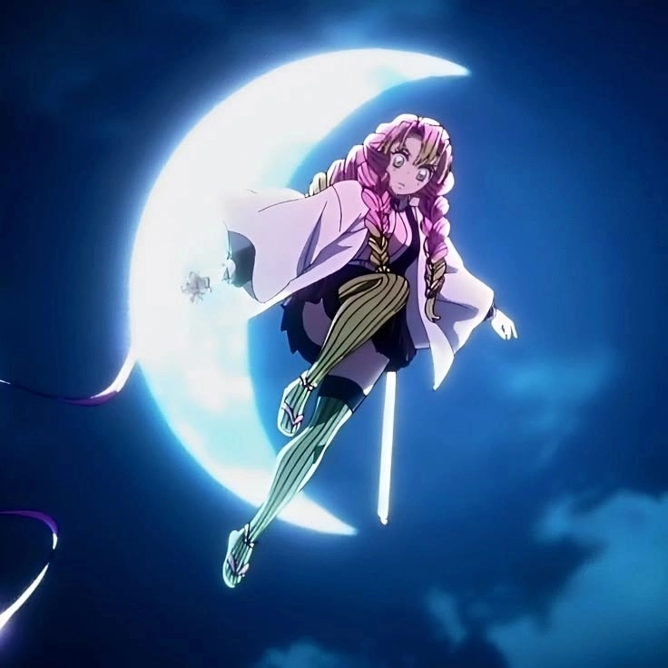 Hình dáng Mitsuri Chibi Cute đầy cảm xúc