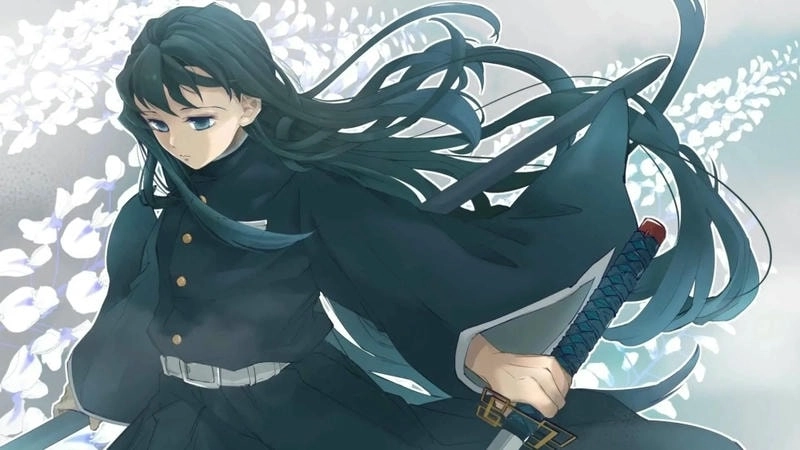 Khoảnh khắc Nezuko x Muichiro đáng yêu