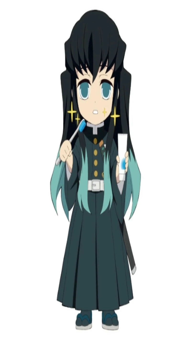 Ảnh đẹp Muichiro Nezuko dễ thương