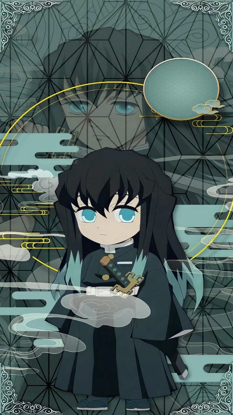 Ảnh đẹp Sanemi x Muichiro đối đầu