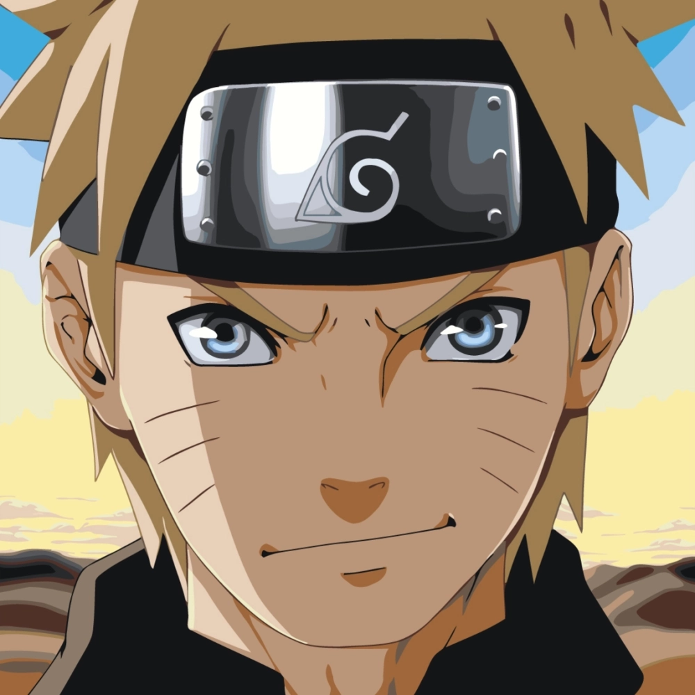 Naruto trong hình ảnh Uzumaki Naruto mạnh mẽ