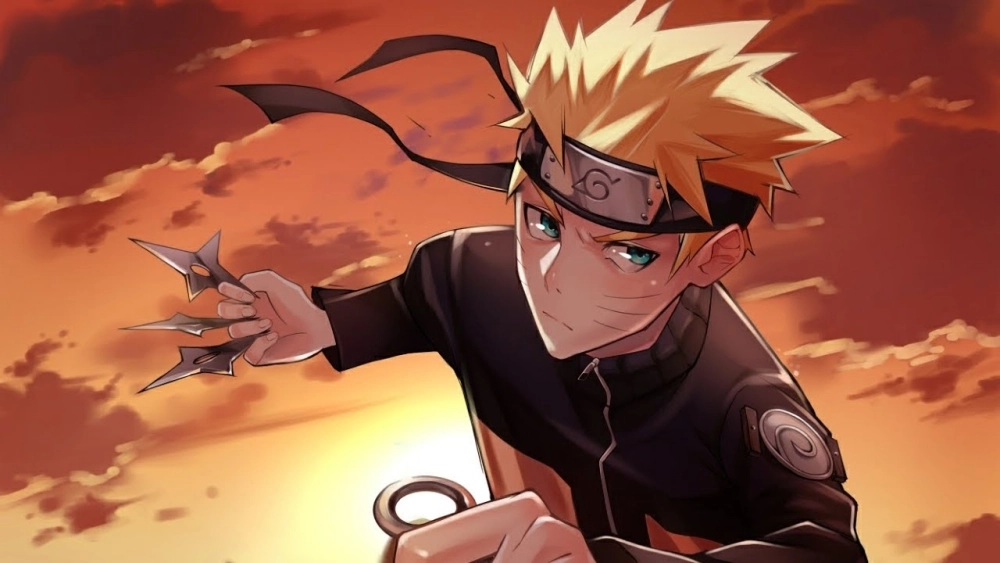 Hình ảnh Naruto Naruto Uzumaki đầy năng lượng