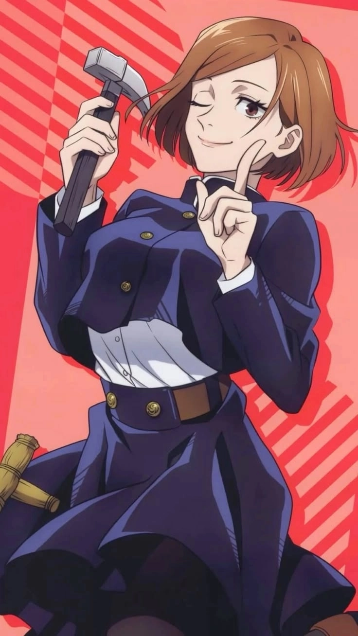 Cận cảnh gương mặt Nobara Kugisaki đáng yêu