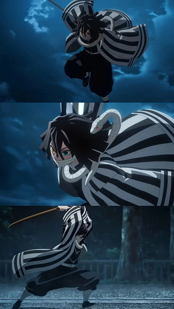 Hành trình chiến đấu của Obanai Demon Slayer