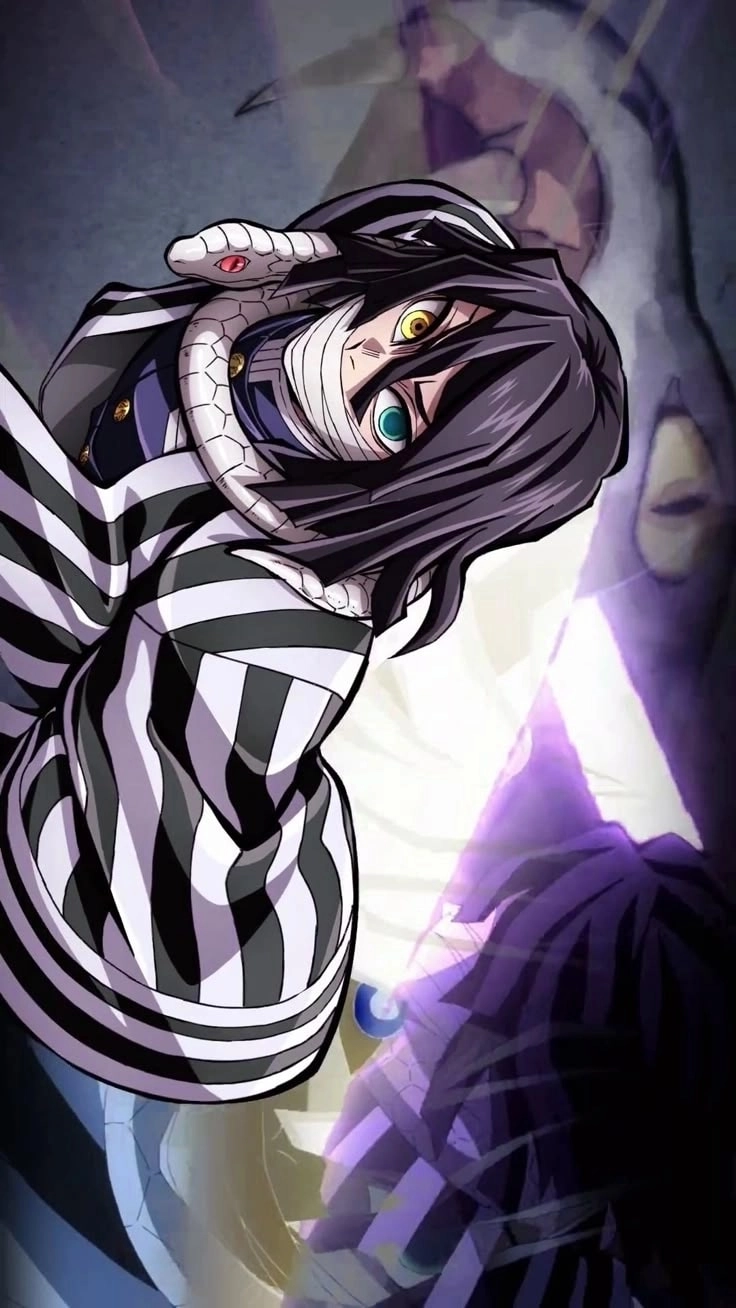 Hình ảnh đáng yêu của Iguro Obanai Chibi