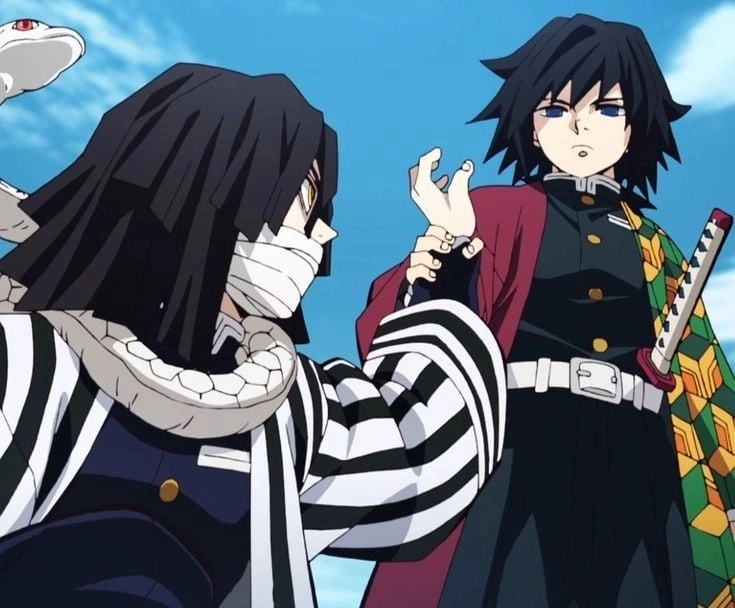 Bộ ba mạnh mẽ Sanemi x Obanai x Giyuu