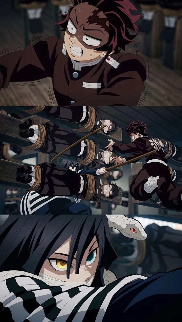 Sự phối hợp mạnh mẽ Rengoku x Obanai