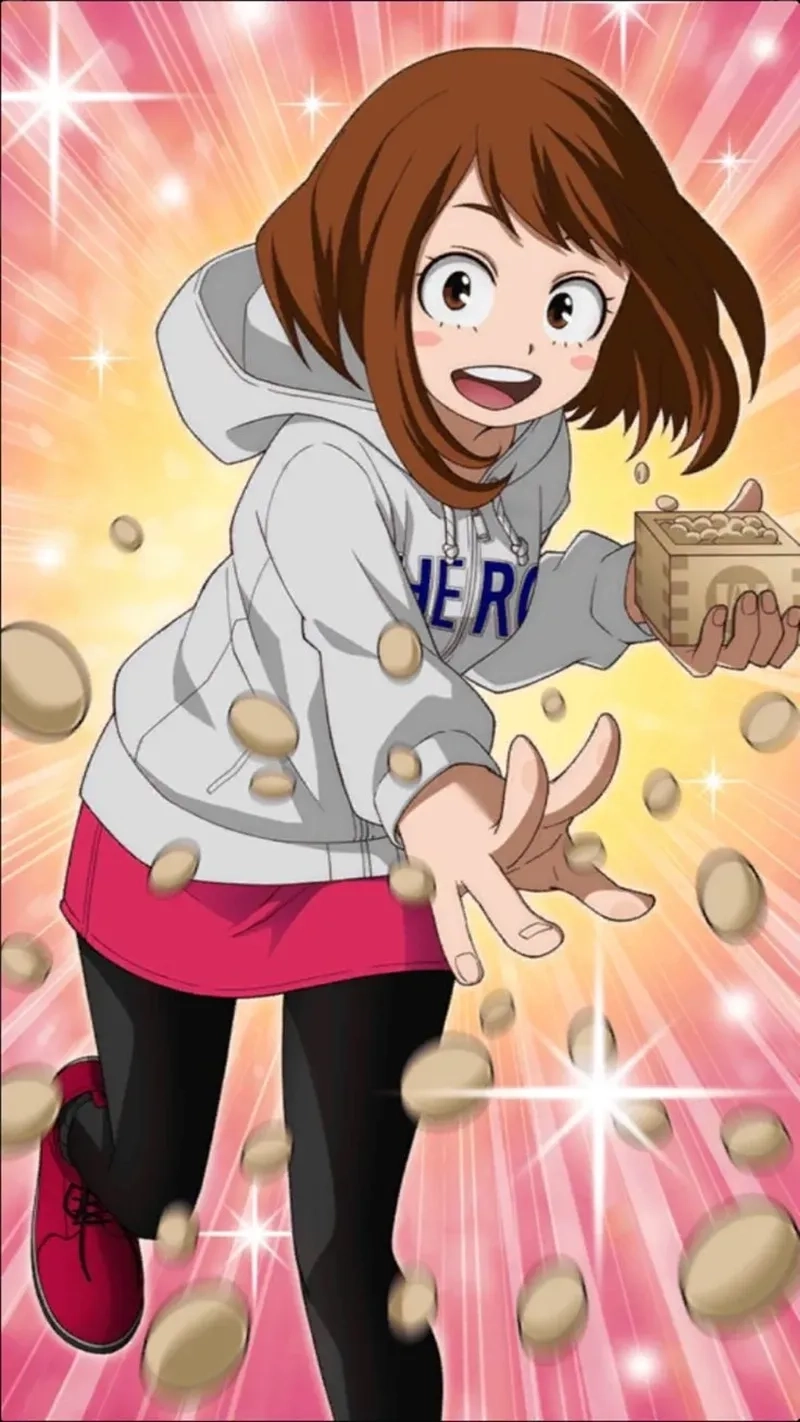 Ảnh Ochako Uraraka Chibi dễ thương