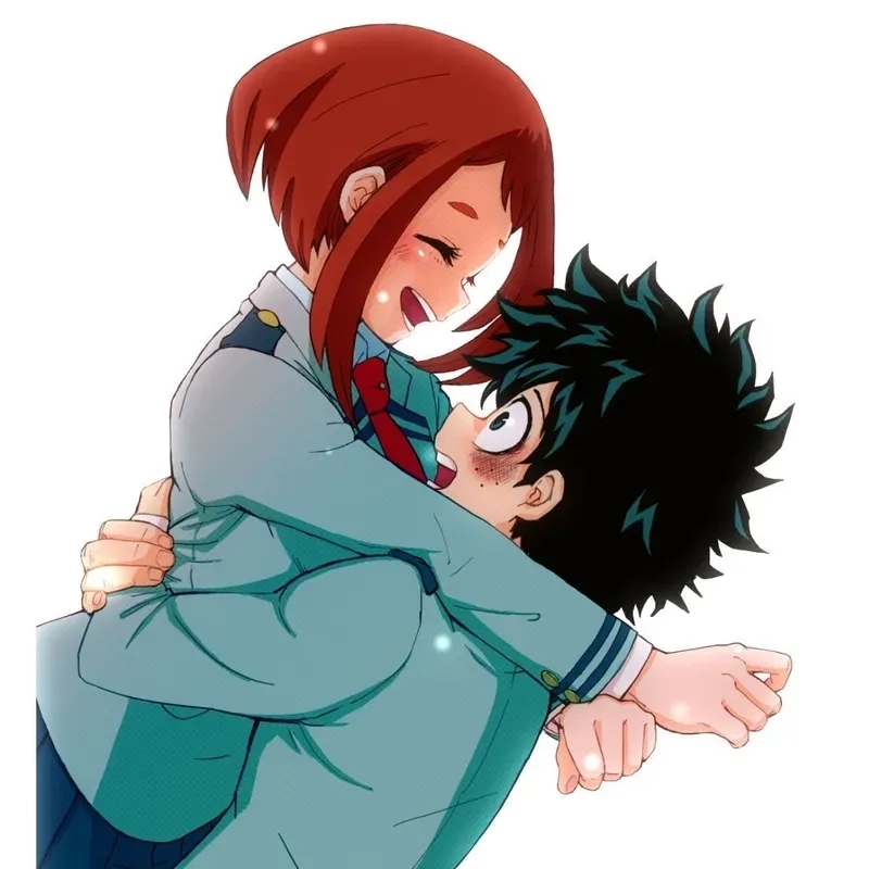 Bộ ảnh lạ mắt Mha Ochako X Toga