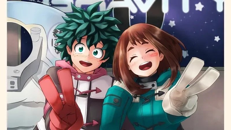 Fanart đáng yêu từ Ochako X Toga Cute