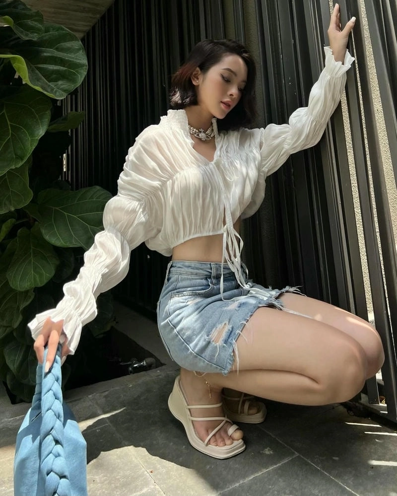 Phong cách người mẫu Quỳnh Lương nổi bật