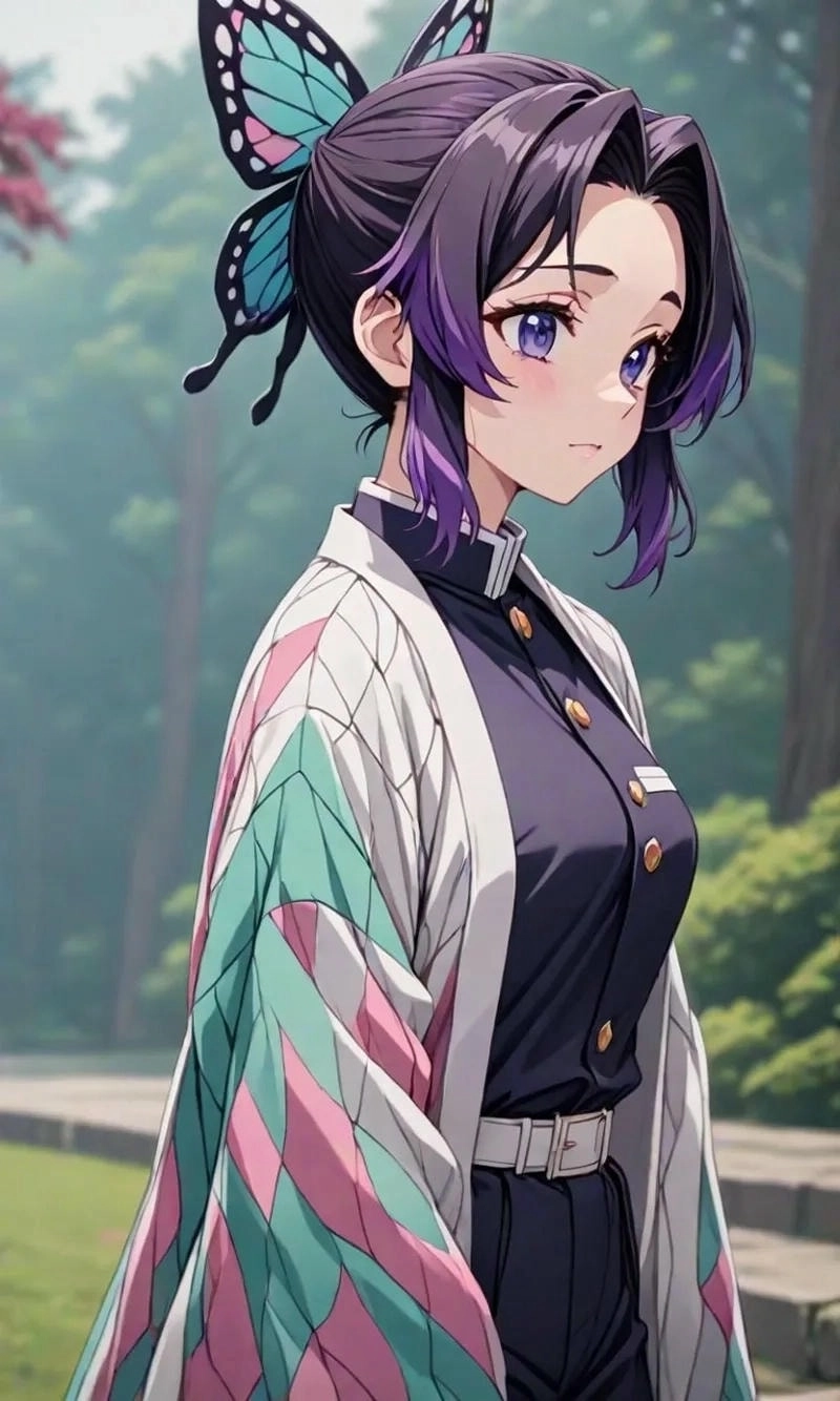 Tạo hình Shinobu anime nổi bật