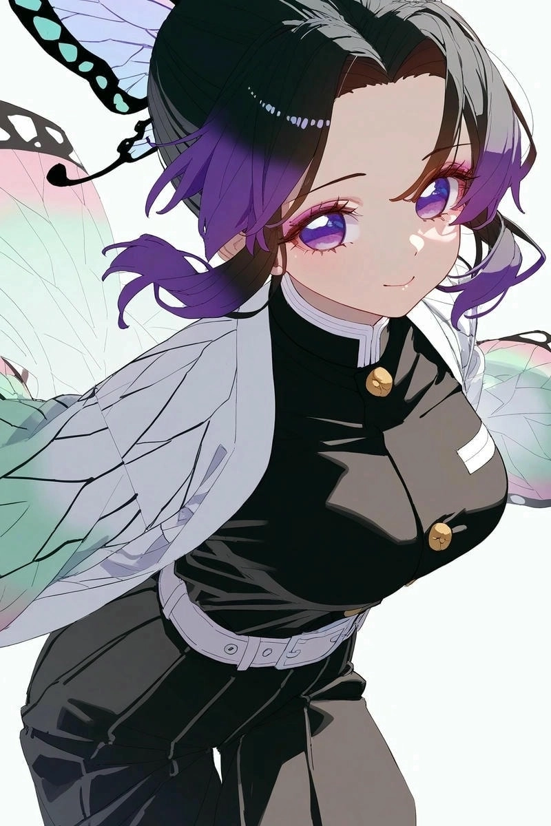 Tạo hình Shinobu mặc kimono dịu dàng