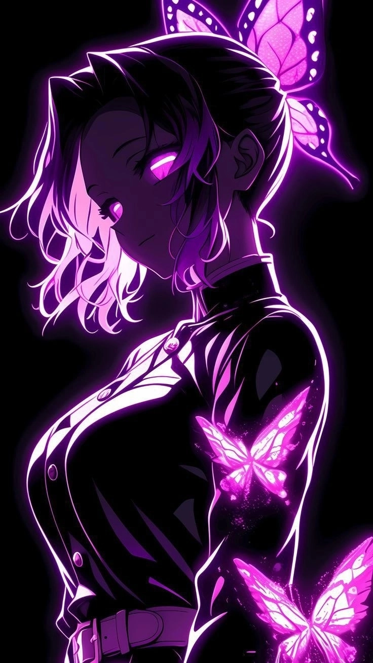 Bộ ảnh Shinobu mặc váy nữ tính