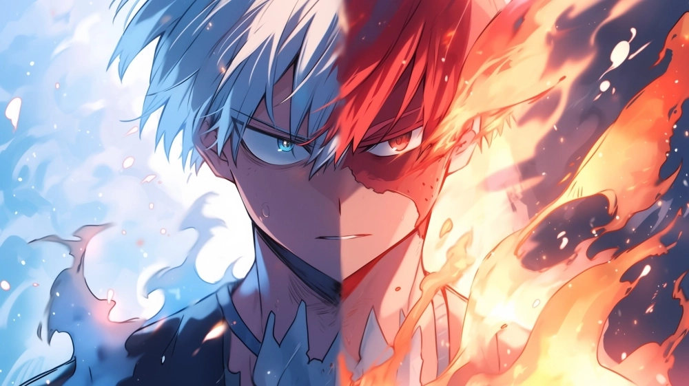 Hình ảnh nổi bật của My Hero Academia Shoto Todoroki
