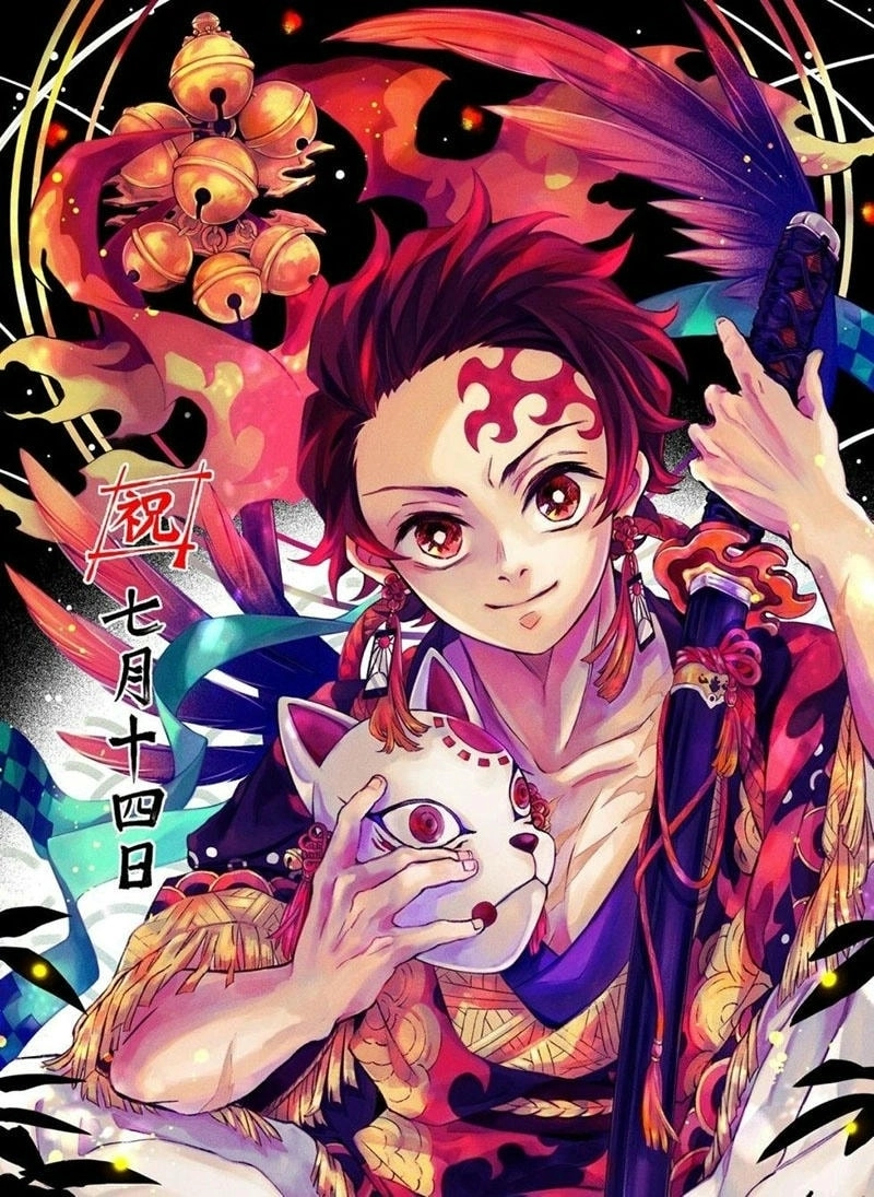 Chân dung chiến binh Tanjiro Kamado