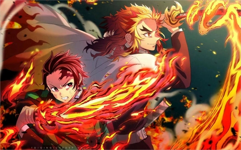 Tình huynh đệ trong Rengoku x Tanjiro