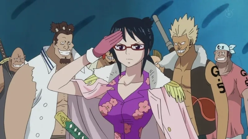 Đối đầu mãnh liệt giữa Tashigi Zoro