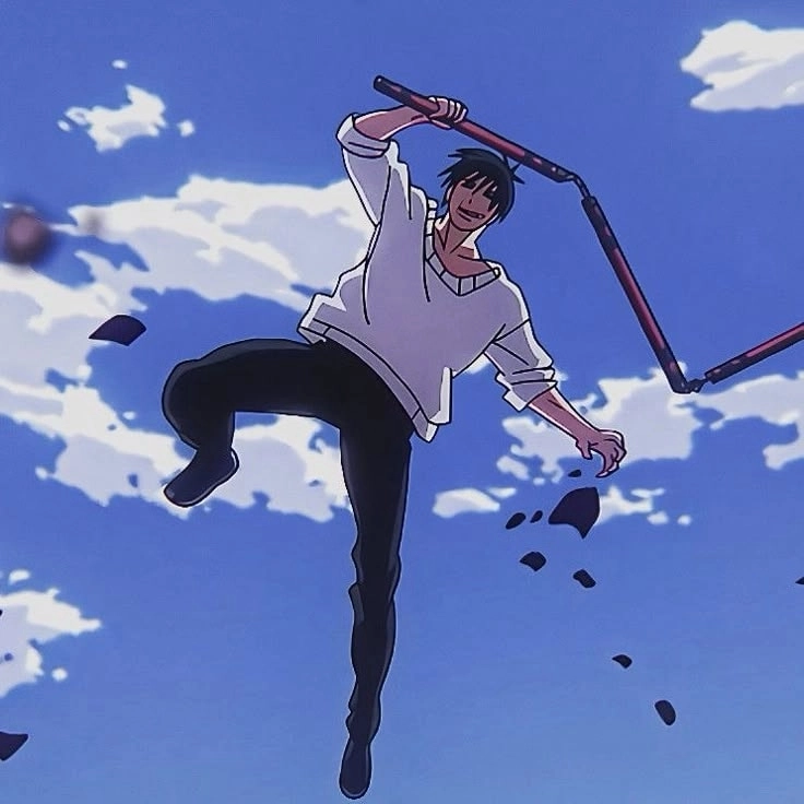 Hình ảnh Toji và sinh vật bí ẩn worm