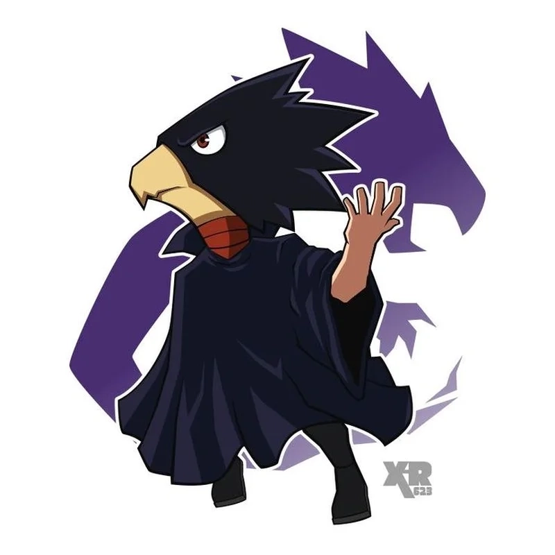 Chibi ngộ nghĩnh Fumikage Tokoyami Chibi