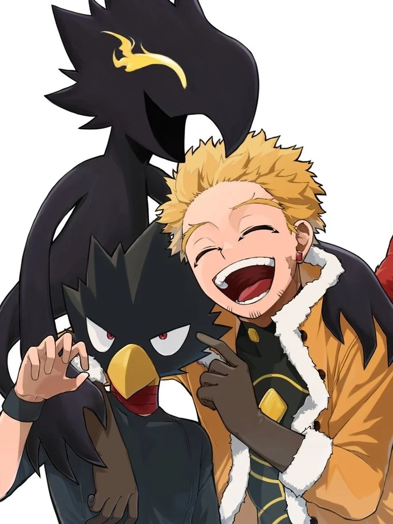 Ảnh đẹp nhất MHA Hawks X Tokoyami