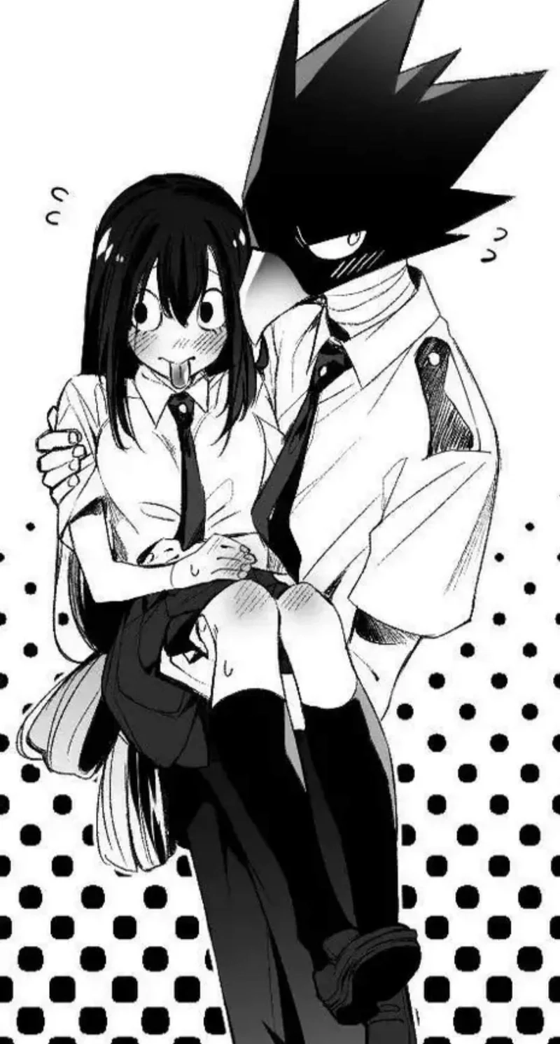 Ảnh đôi đặc sắc Tsuyu X Tokoyami