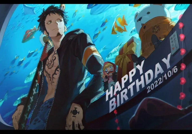 Những đoạn cut Trafalgar D. Water Law khiến fan phát cuồng
