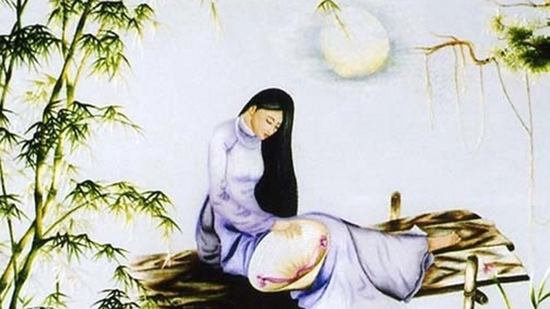 Thân em như cánh hoa hồng