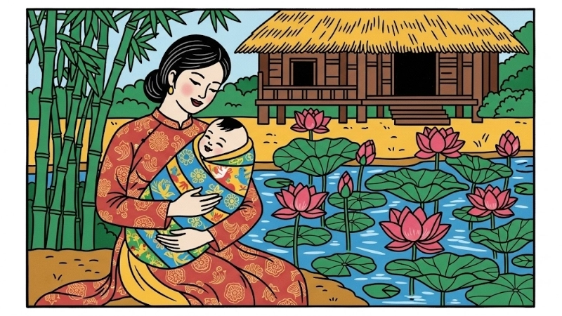 Ca dao về tình mẫu tử mang đến những câu chữ đầy yêu thương