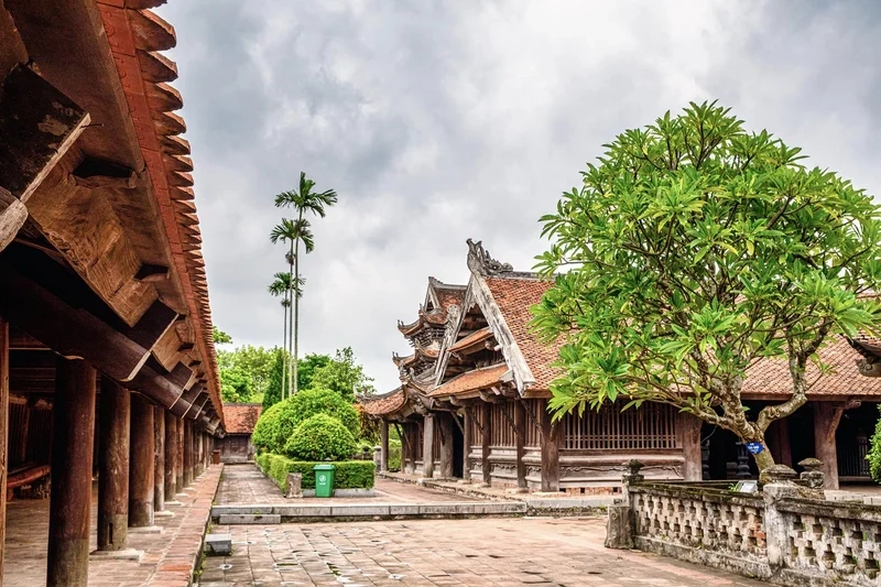 Kiến trúc độc đáo tạo nên nét riêng của Chùa Keo