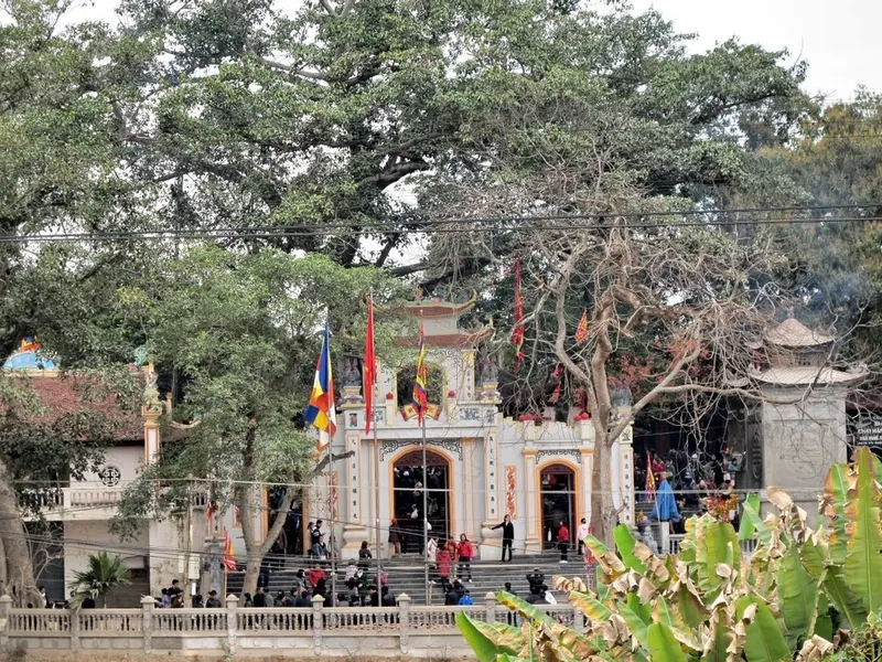 Đền Bắc Lệ mang đậm nét kiến trúc cổ xưa