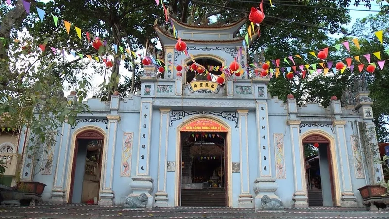 Đền Bắc Lệ là điểm du lịch văn hóa tâm linh