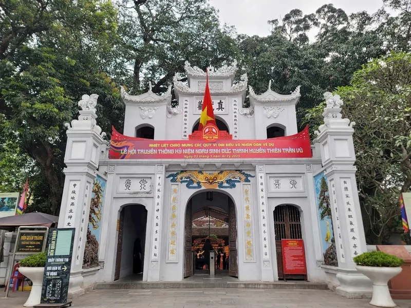 Đền Quán Thánh mang dấu ấn kiến trúc thời Lê đặc sắc