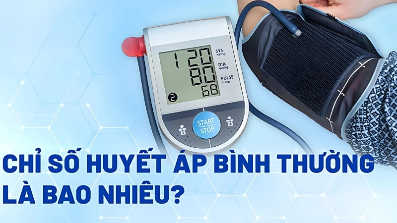 Huyết áp bình thường là bao nhiêu?