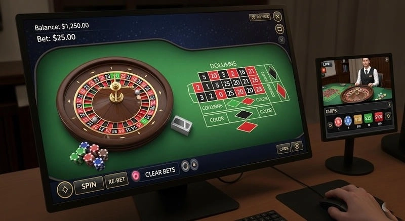 Mẹo tăng cơ hội thắng khi quay roulette 8day