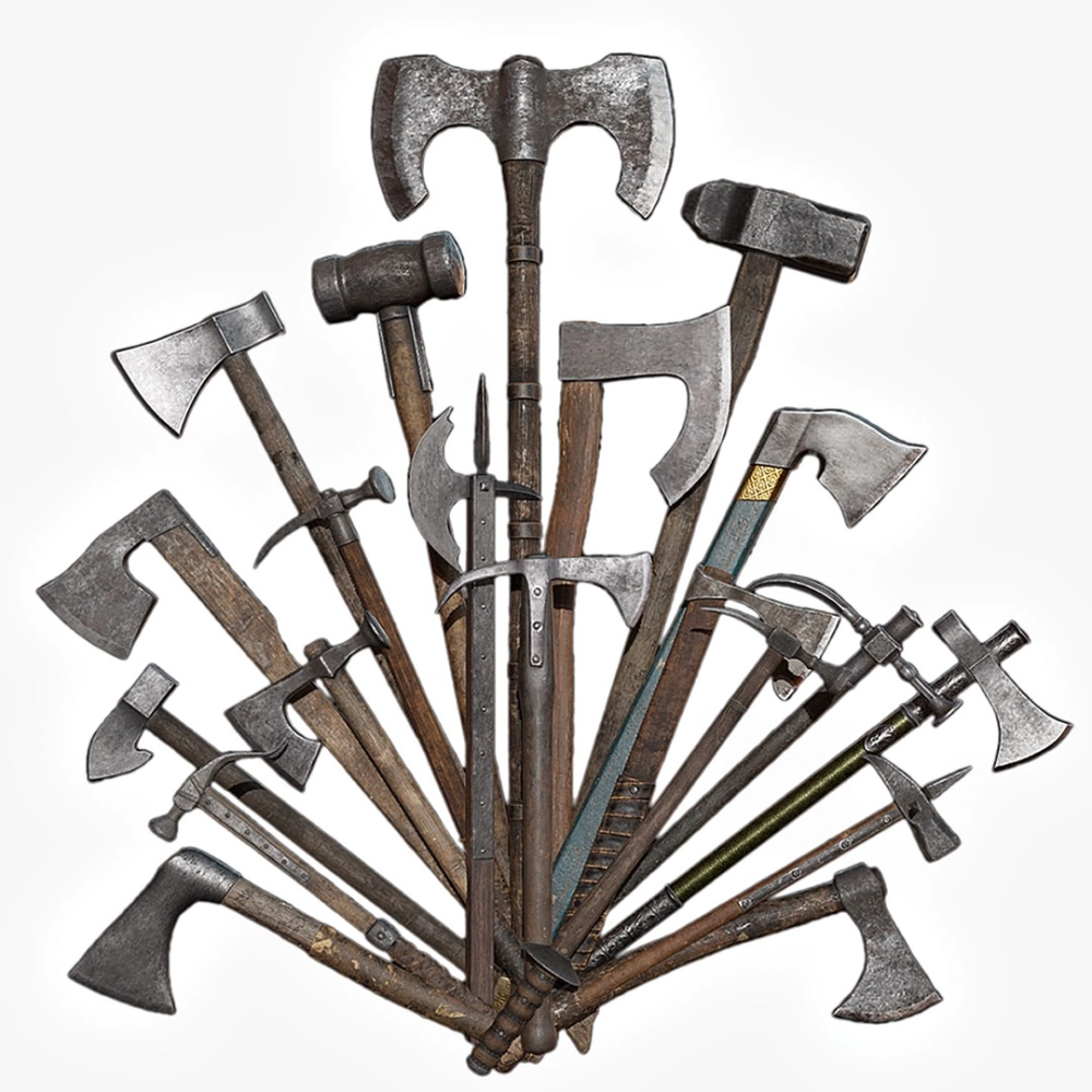 Rìu chiến hai lưỡi uy lực của các chiến binh Bắc Âu thời Trung Cổ.